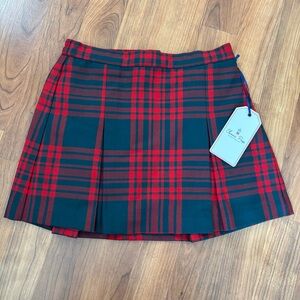 Classic Prep Sally Skirt in Hunter Tartan Size 7